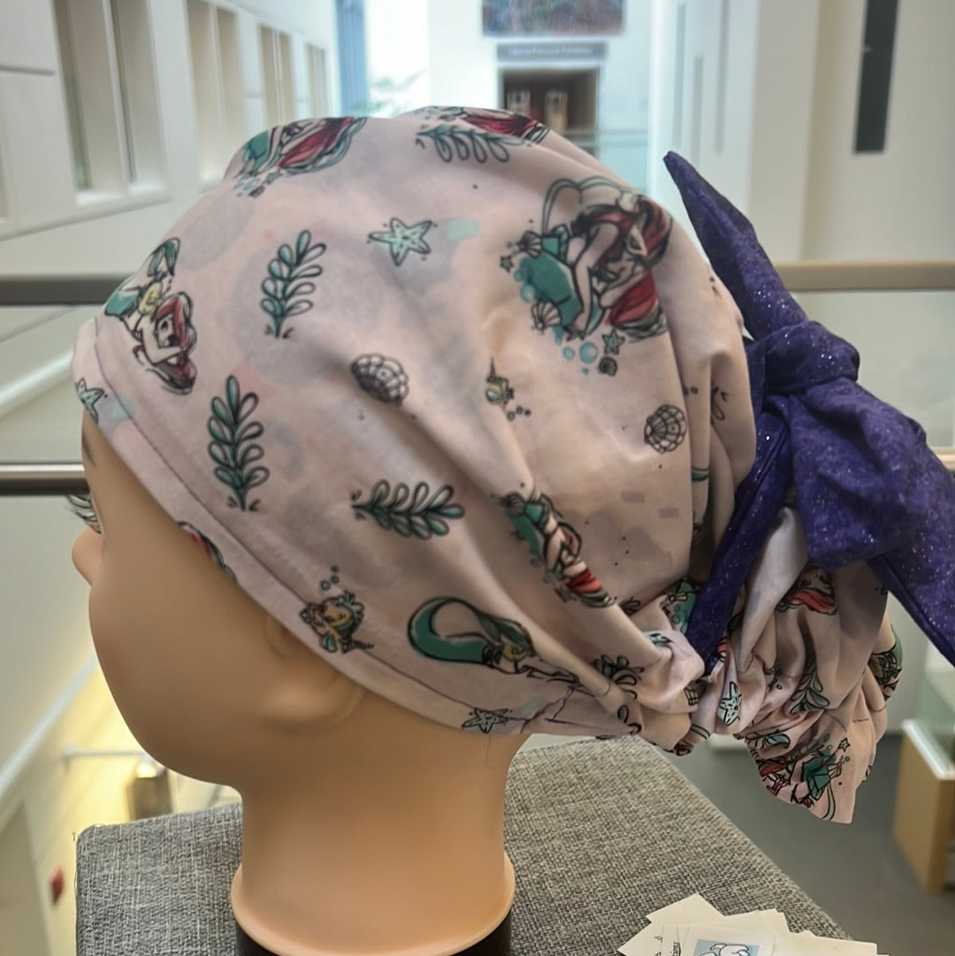 Under the Sea double sided tie hat.