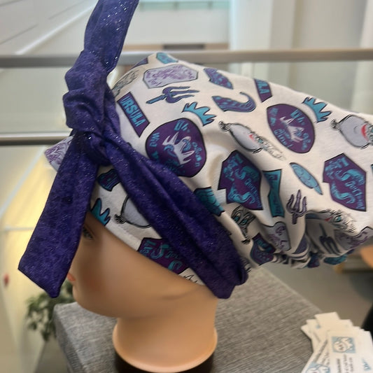 Under the Sea double sided tie hat.