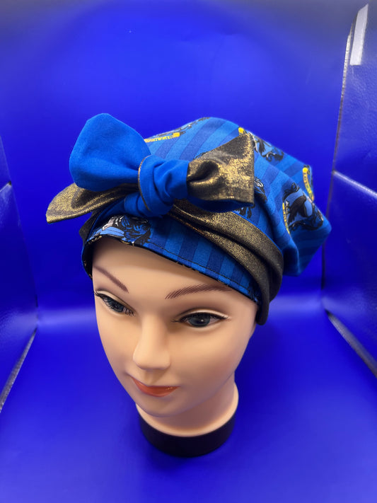 HP inspired Ravenclaw Double Sided Nurse Surgical Cap/Bonnet Size 1